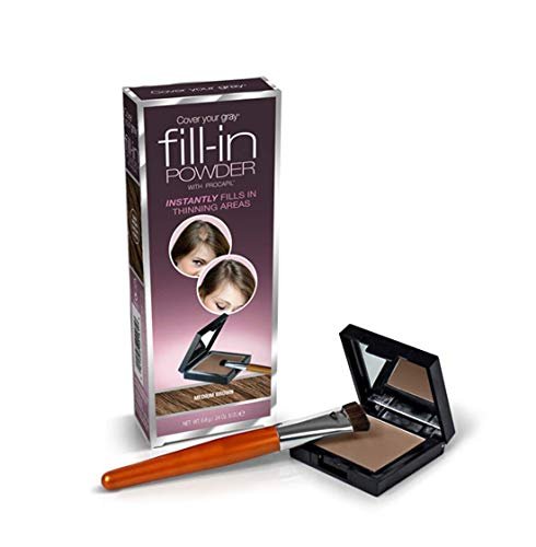 Cover Your Gray Fill In Powder - Medium Brown | Instant Root Touch-Up for Hair - görsel 2