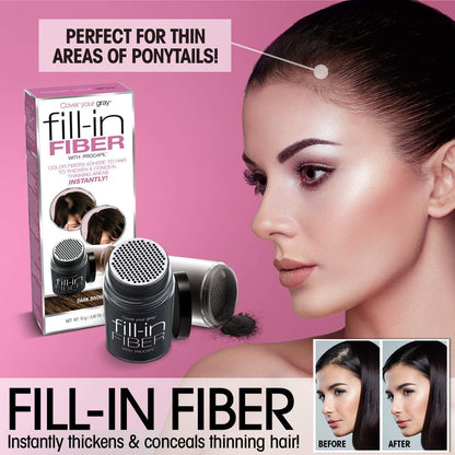 Cover Your Gray Fill In Powder - Medium Brown | Instant Root Touch-Up for Hair