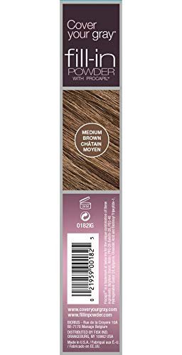 Cover Your Gray Fill In Powder - Medium Brown | Instant Root Touch-Up for Hair - görsel 4