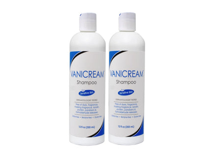 Vanicream Shampoo for Sensitive Skin – 12 oz (Pack of 2) – Gentle, Free & Clear Formula Avelisse