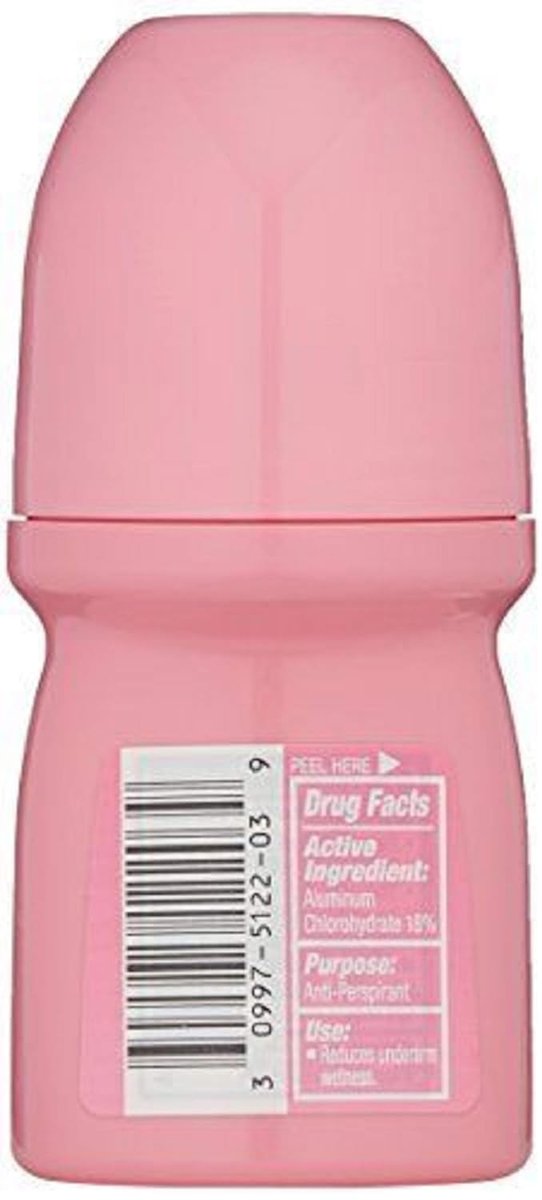 Hi & Dri Anti Perspirant Deodorant Roll On, Powder Fresh, 1.7 oz (Pack of 6) Avelisse