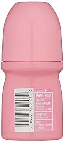 Hi & Dri Anti Perspirant Deodorant Roll On, Powder Fresh, 1.7 oz (Pack of 6) Avelisse