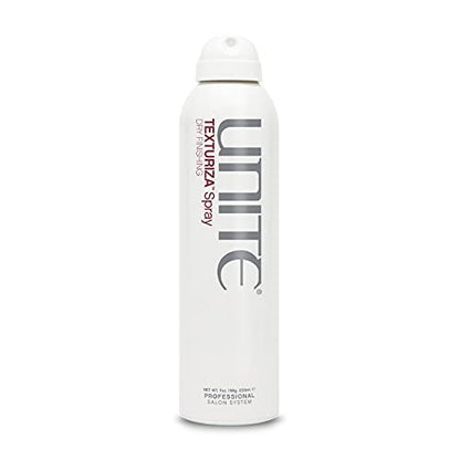 UNITE Hair TEXTURIZA Texturizing Spray – Dry Finishing Spray for Weightless Volume, Texture & Medium Workable Hold – UV & Thermal Protection – 7 oz Avelisse