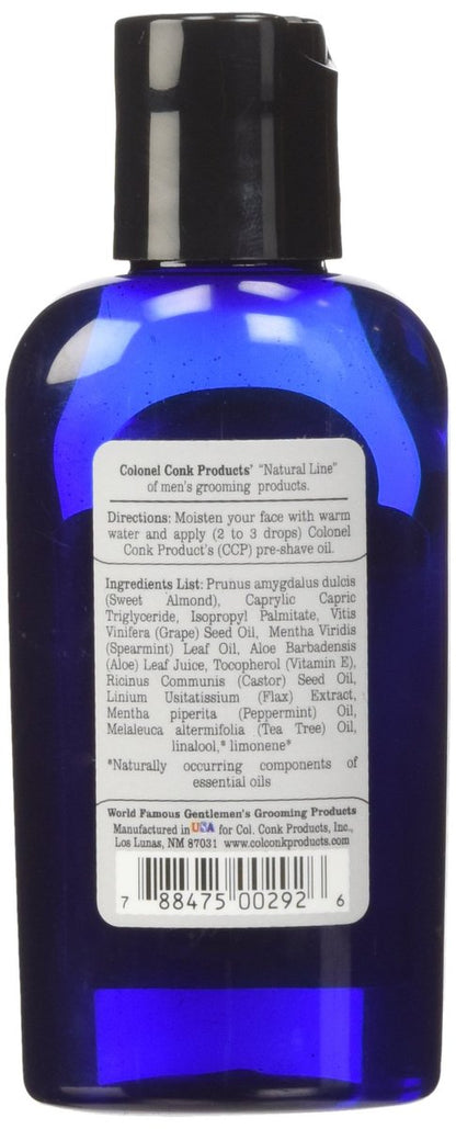 Colonel Conk Pre-Shave Oil – 2 fl oz | Smooth Shave Prep for Men