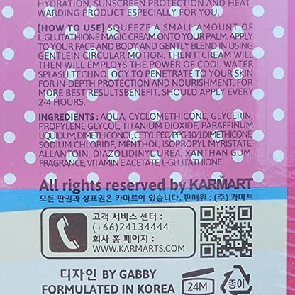 Cathy Doll L-Glutathione Magic Cream SPF 50 Whitening Sunscreen – 138ml