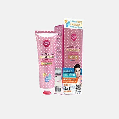 Cathy Doll L-Glutathione Magic Cream SPF 50 Whitening Sunscreen – 138ml