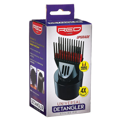 Universal Detangling Blow Dryer Hair Styling Pik – Compatible with All Hair Dryers by Red by Kiss