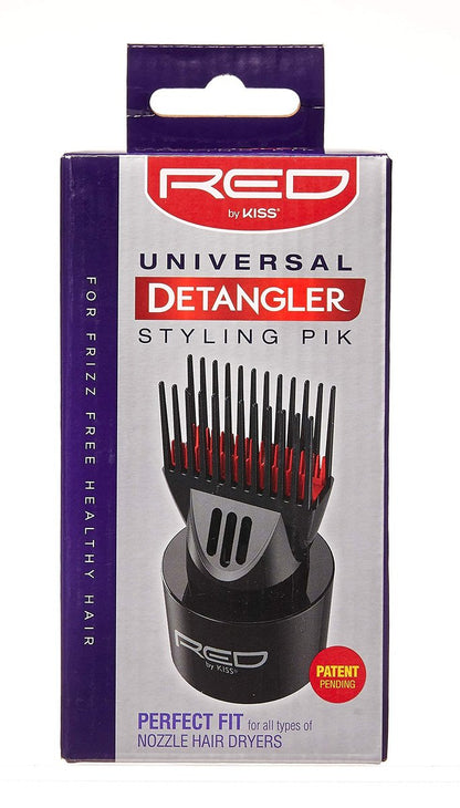 Universal Detangling Blow Dryer Hair Styling Pik – Compatible with All Hair Dryers by Red by Kiss