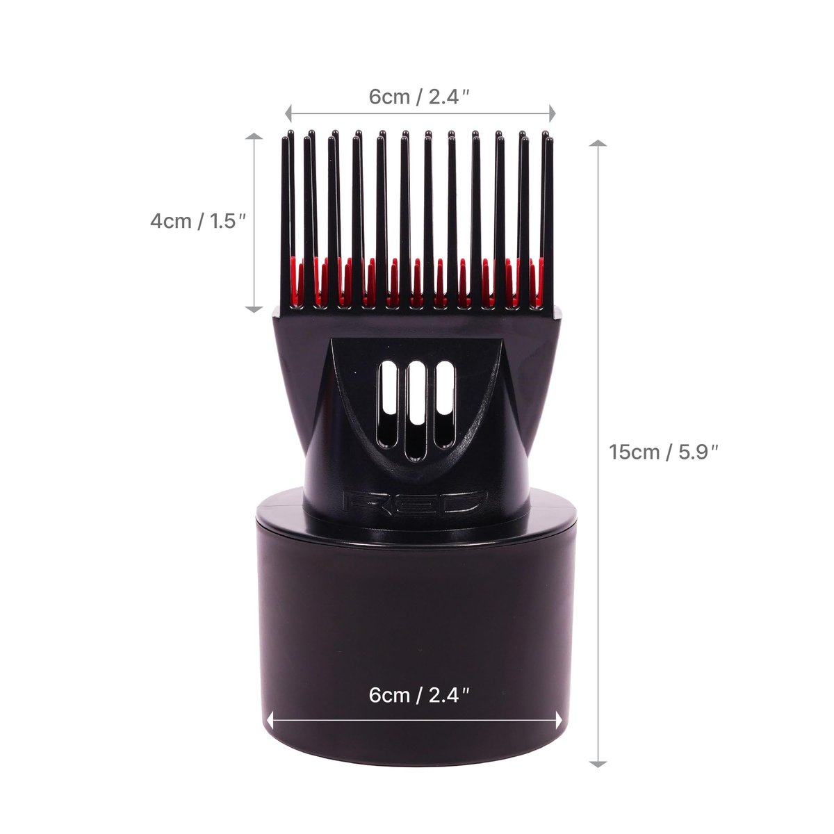 Universal Detangling Blow Dryer Hair Styling Pik – Compatible with All Hair Dryers by Red by Kiss - görsel 6