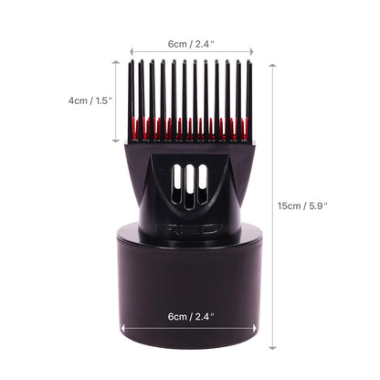 Universal Detangling Blow Dryer Hair Styling Pik – Compatible with All Hair Dryers by Red by Kiss