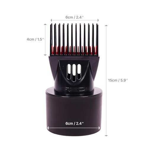 Universal Detangling Blow Dryer Hair Styling Pik – Compatible with All Hair Dryers by Red by Kiss - görsel 5