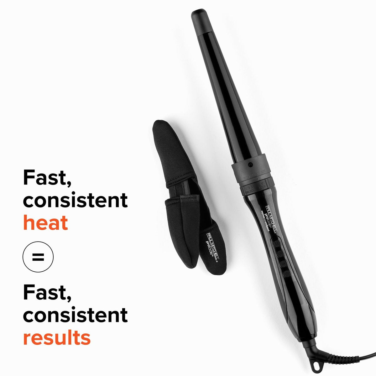 Paul Mitchell Pro Tools Express Ion Unclipped 3-in-1 Ceramic Interchangeable Curling Wand – 3 Barrels for Versatile Hairstyles Avelisse