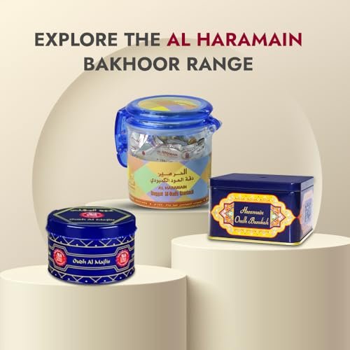 Al Haramain Bukhoor Incense Bakhoor 50g - Premium Arabic Oud Fragrance Avelisse