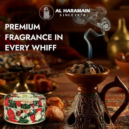 Al Haramain Bukhoor Incense Bakhoor 50g - Premium Arabic Oud Fragrance Avelisse
