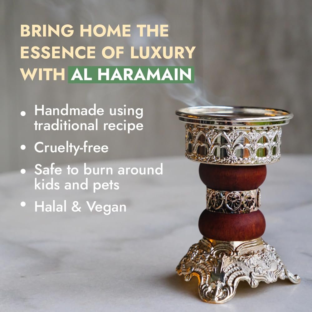 Al Haramain Bukhoor Incense Bakhoor 50g - Premium Arabic Oud Fragrance Avelisse