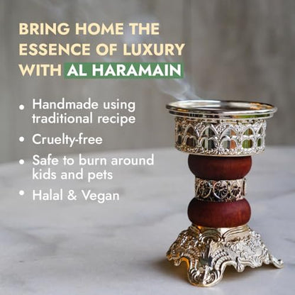 Al Haramain Bukhoor Incense Bakhoor 50g - Premium Arabic Oud Fragrance Avelisse