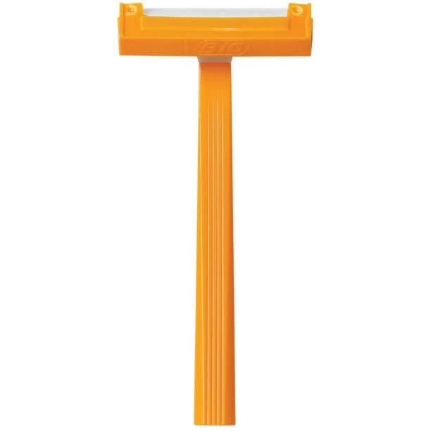 BIC Single Blade Sensitive Skin Shavers (Pack of 2, 12 Shavers Each) – 24 Total Razors Avelisse