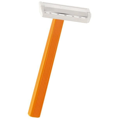 BIC Single Blade Sensitive Skin Shavers (Pack of 2, 12 Shavers Each) – 24 Total Razors Avelisse