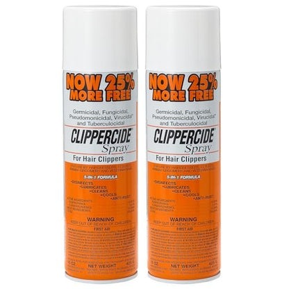 Clippercide Disinfectant Spray 15 oz (354ml) - 2 Pack for Professional & Home Use Avelisse