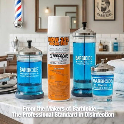 Clippercide Disinfectant Spray 15 oz (354ml) - 2 Pack for Professional & Home Use Avelisse