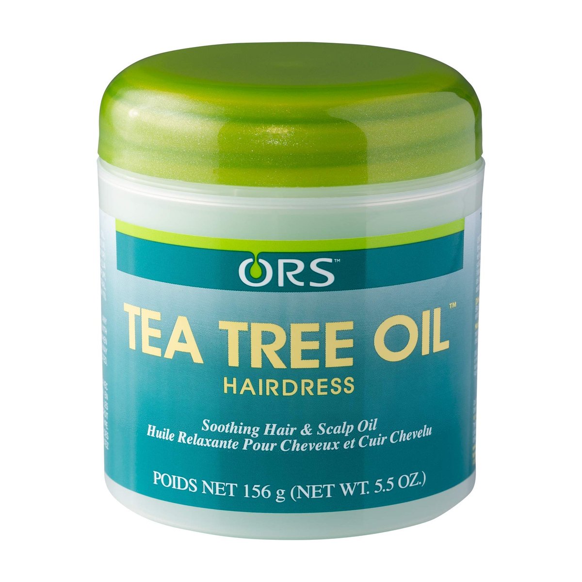 ORS Tea Tree Oil Hairdress - 5.5 oz (Pack of 2) for Healthy Scalp & Hair - görsel 1
