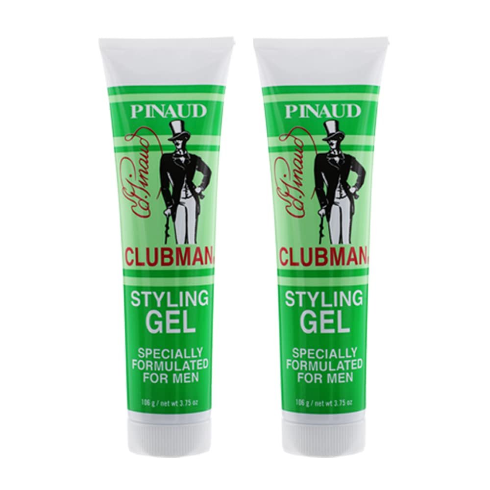 Clubman Styling Gel for Men – Firm Hold, – Firm Hold, Medium Shine: Provides lasting control while adding a subtle – Image 1