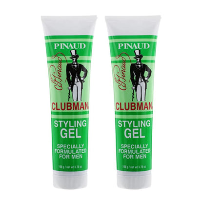 Clubman Styling Gel for Men – Firm Hold, – Firm Hold, Medium Shine: Provides lasting control while adding a subtle – Image 1