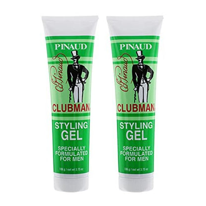 Clubman Styling Gel for Men – Firm Hold, – Non-Flaking Formula: Dries clear and stays put without leaving – Image 2