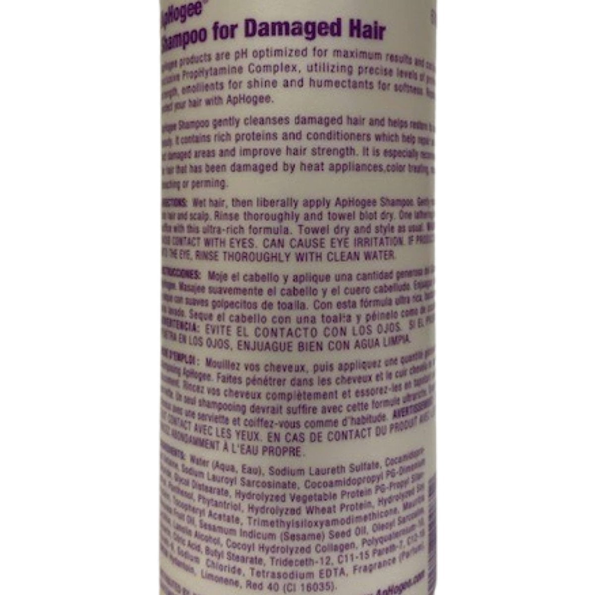 ApHogee Shampoo for Damaged Hair – 16 oz (Pack of 2) - görsel 5