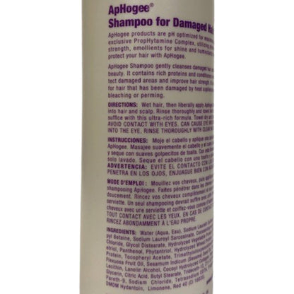 ApHogee Shampoo for Damaged Hair – 16 oz (Pack of 2)