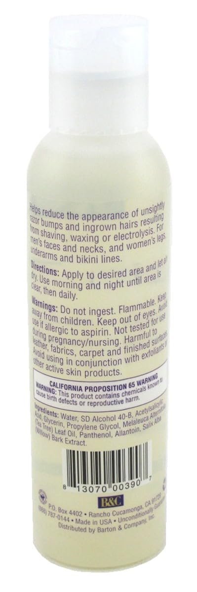 Skin Tight 4 Ounce Regular for Razor Bumps & Ingrown Hair (118ml) (2 Pack) Avelisse