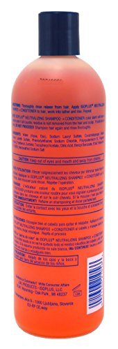 Isoplus Neutralizing Shampoo + Conditioner 16 Ounce (473ml) (2 Pack) - pH Balanced Hair Care Set Avelisse