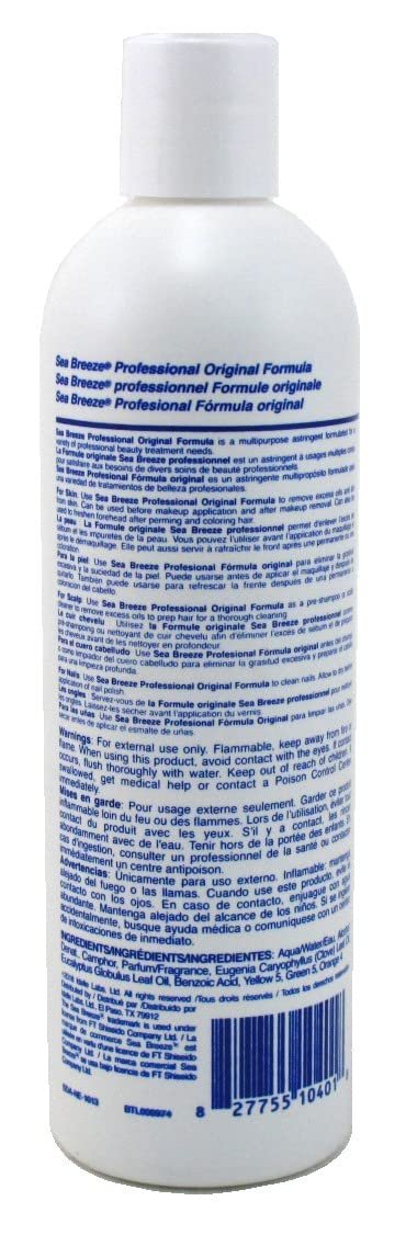 Sea Breeze Astringent 12 Ounce (2 Pack) – Original Formula for Skin, Scalp & Nails Avelisse