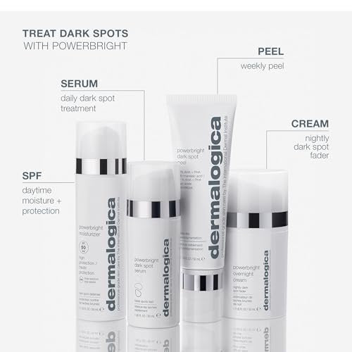 Dermalogica Powerbright Moisturizer SPF 50 - Brightening Facial Sunscreen with Niacinamide & Hyaluronic Acid, 1.7 oz Avelisse