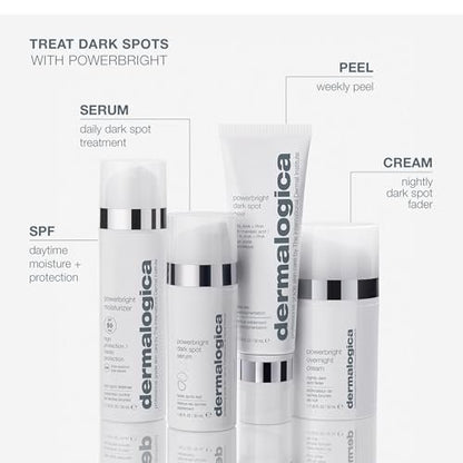 Dermalogica Powerbright Moisturizer SPF 50 - Brightening Facial Sunscreen with Niacinamide & Hyaluronic Acid, 1.7 oz Avelisse