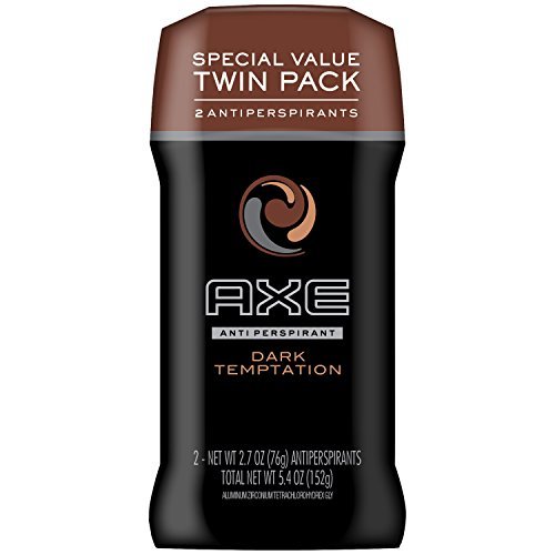 AXE Dark Temptation Antiperspirant Deodorant Stick for Men, 2.7 oz Twin Pack Avelisse