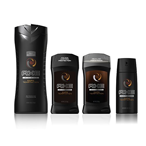 AXE Dark Temptation Antiperspirant Deodorant Stick for Men, 2.7 oz Twin Pack Avelisse