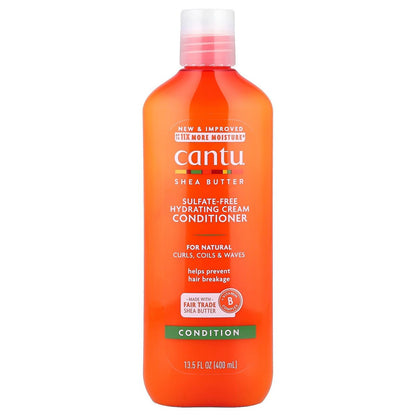 Cantu Shea Butter Hydrating Cream Conditioner for Natural Hair - 13.5 oz