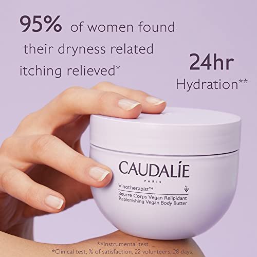 Caudalie Vinotherapist Replenishing Vegan Body Butter – Shea Butter & Grape-Seed Oil for Dry, Eczema-Prone Skin (250 mL) - görsel 4