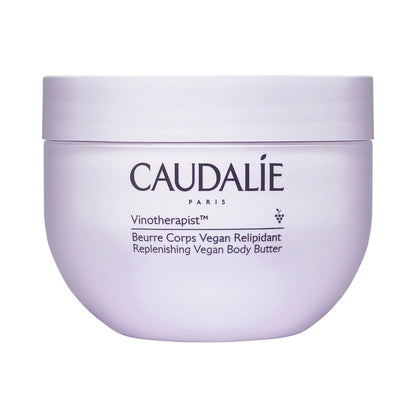 Caudalie Vinotherapist Replenishing Vegan Body Butter – Shea Butter & Grape-Seed Oil for Dry, Eczema-Prone Skin (250 mL)