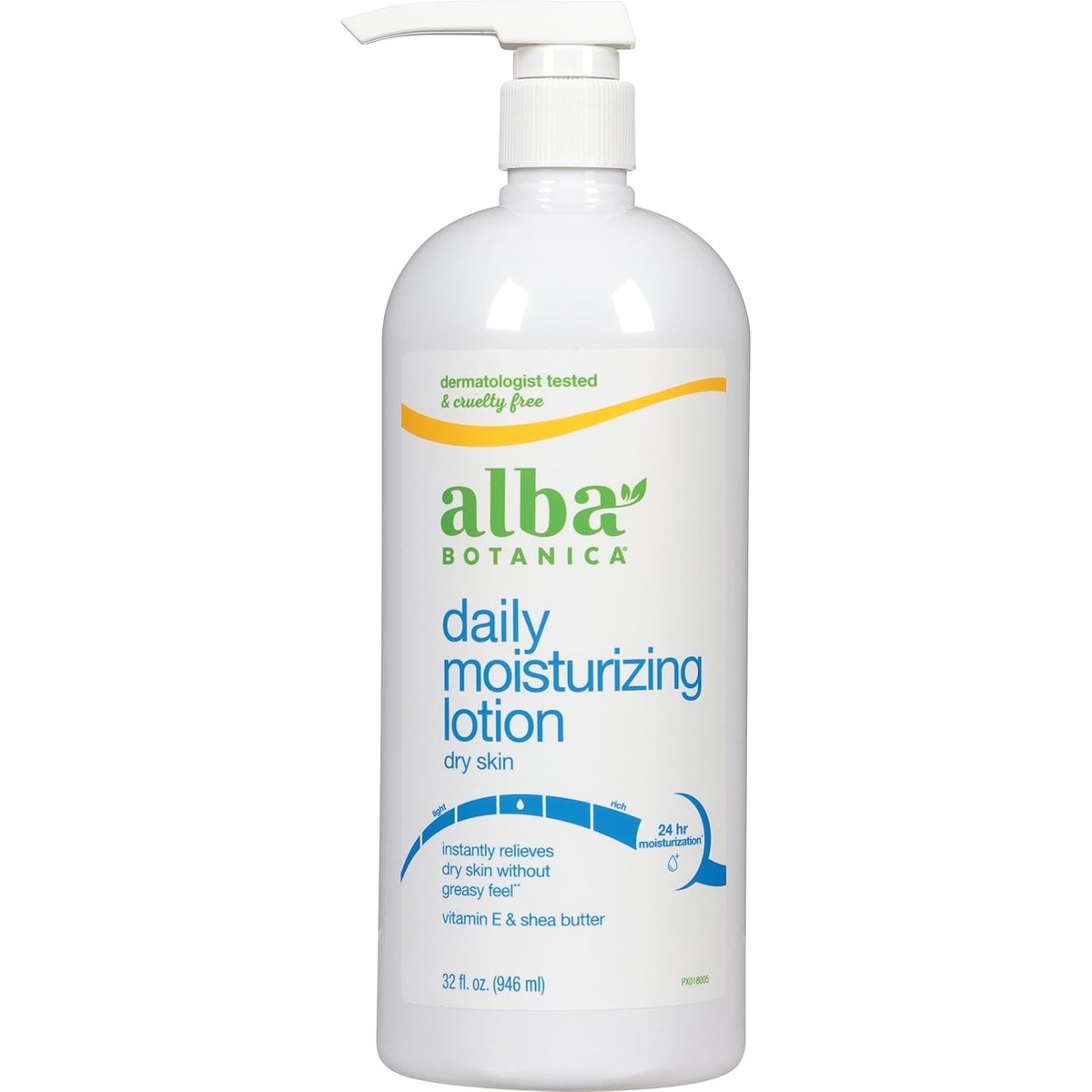 Alba Botanica Very Emollient Body Lotion, Maximum, 32 oz - Intense Moisture for Dry Skin Avelisse