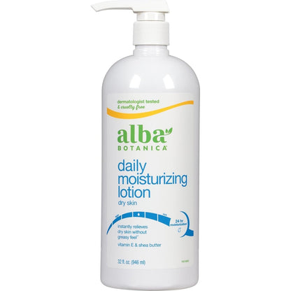 Alba Botanica Very Emollient Body Lotion, Maximum, 32 oz - Intense Moisture for Dry Skin Avelisse
