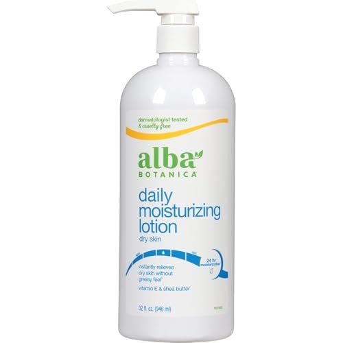 Alba Botanica Very Emollient Body Lotion, Maximum, 32 oz - Intense Moisture for Dry Skin Avelisse