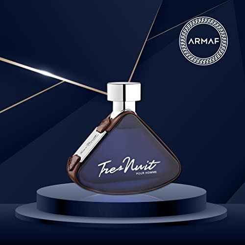 Armaf Tres Nuit Pour Homme Eau de Toilette for Men - 3.4 oz (100ml) Spray, Fresh & Sophisticated Scent Avelisse