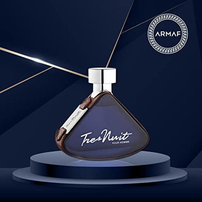Armaf Tres Nuit Pour Homme Eau de Toilette for Men - 3.4 oz (100ml) Spray, Fresh & Sophisticated Scent Avelisse