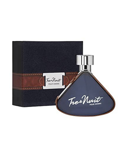 Armaf Tres Nuit Pour Homme Eau de Toilette for Men - 3.4 oz (100ml) Spray, Fresh & Sophisticated Scent Avelisse