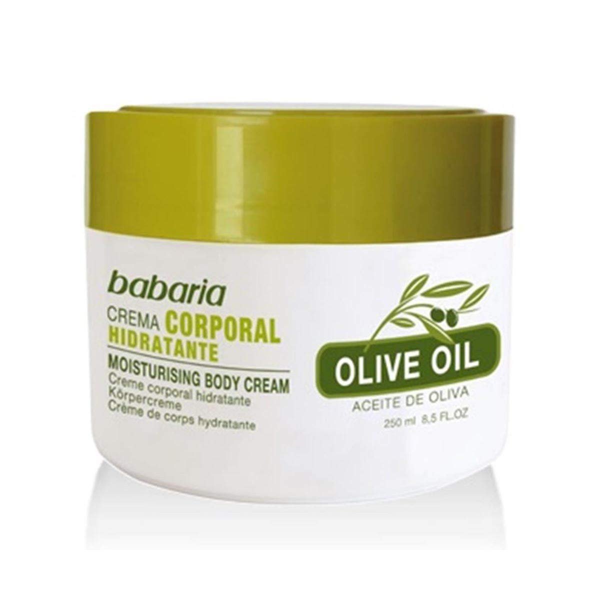 Babaria Body Cream Olive Oil – 250 ml – Deeply Nourishing & Moisturizing - görsel 1