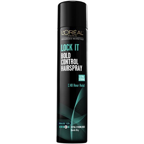 L'Oreal Paris Lock It Bold Control Hairspray 8.25 Ounce (244ml) (3 Pack) Avelisse