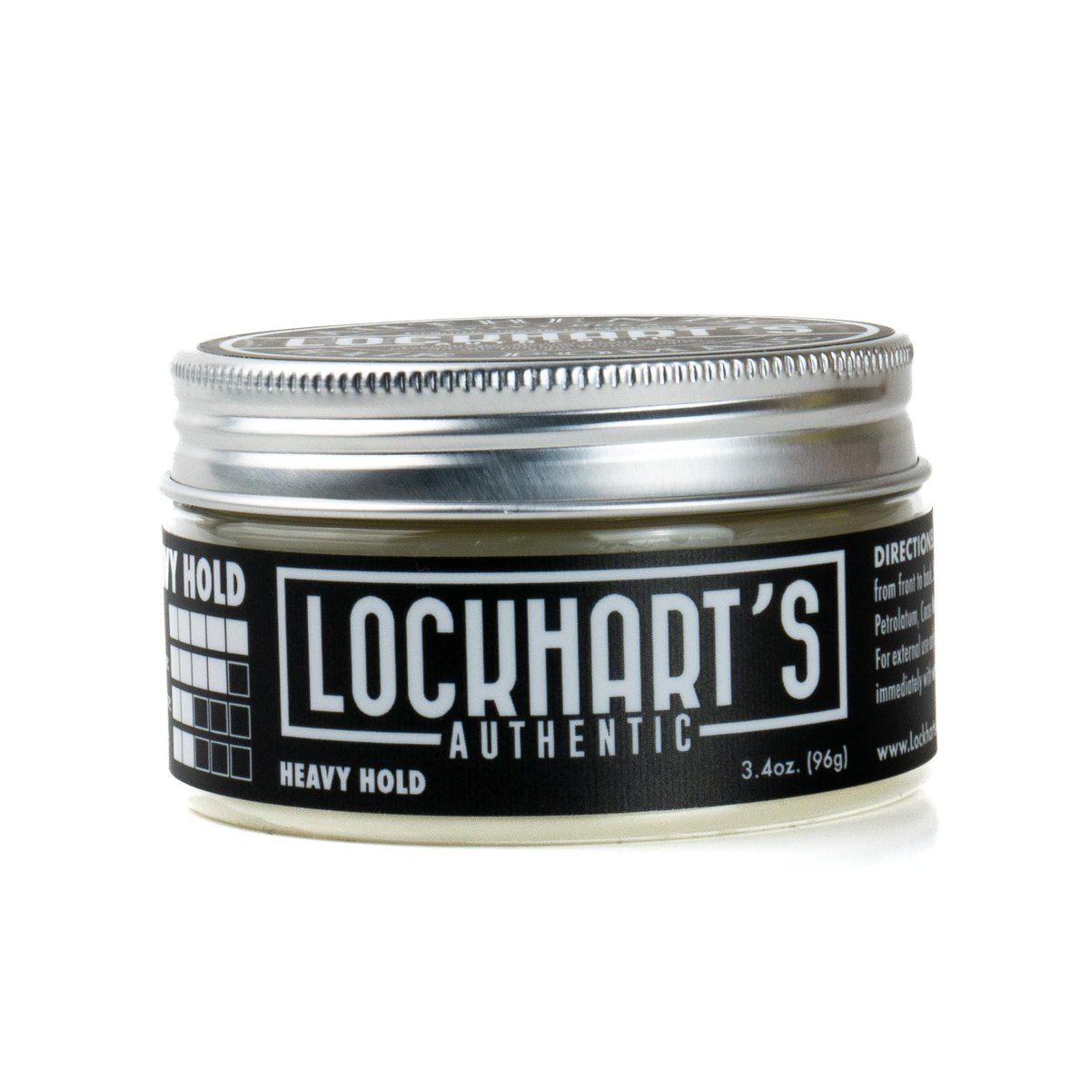 Lockhart's Heavy Hold Pomade - World's Strongest Oil Based Pomade for Men, Humidity & Sweat Proof, Low Shine, Coco Vanilla Scent, 3.4 oz - görsel 7