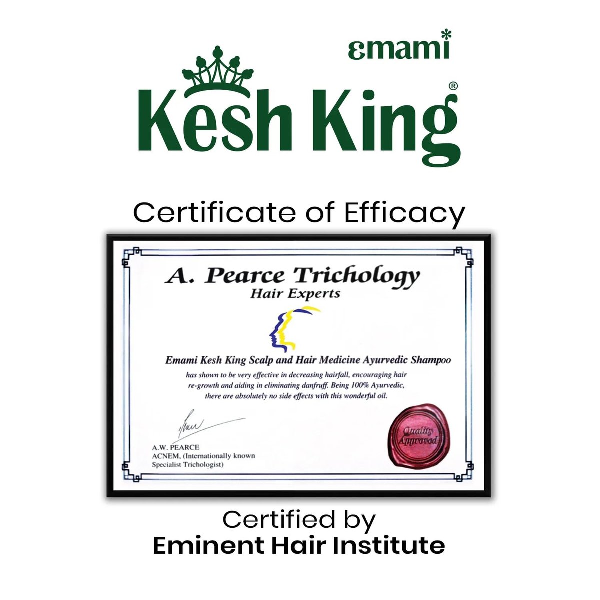 KESH KING Anti Hairfall Shampoo – 21 Ayurvedic Herbs & Aloe Vera for Healthy, Nourished Scalp & Shiny, Smooth Hair (6.76 Fl Oz/200ml) - görsel 15